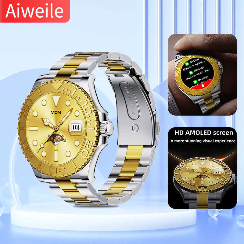 Korean Men Lifestyle - Aiweile AW46 yeni stil akıllı saat